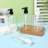 Soap Dispenser Bottle Bathroom Liquid Shampoo Shower Gel Bottle Refillable Storage Container Soap Press Empty Bottles