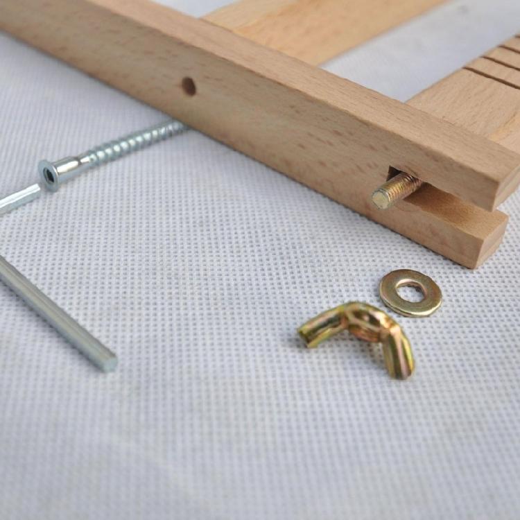 Webstuhl Gewebter Wandteppich Gewebter Abnehmbarer Strickwebstuhl Strickzubehör Handwerksbedarf für Erwachsene