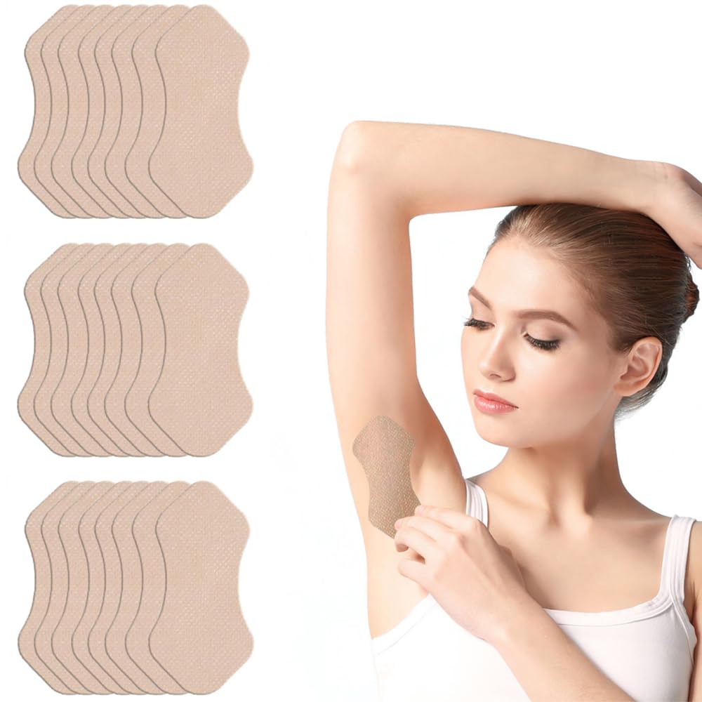 Set of Underarm Sweat Pads for Preventing Sweat Stains and Heavy Underarm and and Suitable for the Soles of the Feet and Easy To and 100-Piece