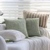 Nordic Green Pillowcase Living Room Sofa Pillowcase Tatami Bed and Breakfast Bedroom Cushion Soft Decoration