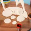 Multifunctional Round Cookie Cutter Colorful Edge DIY Biscuit Mould Stainless Steel Cake Molds Patisserie