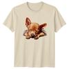 Sleeping Puppy Dog Animals Dogs Unisexs TShirt Unisexs Tee Graphic Top