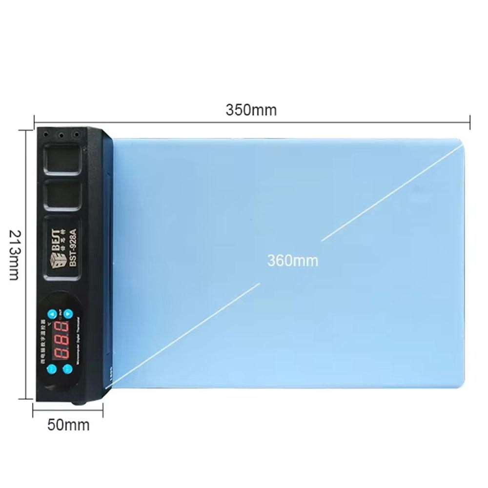 LCD Screen Separator Separator with Lamp Machine Repair Kits Refurbish Tool Mobile Phone Tablet Open Glass Remover Heating Pad