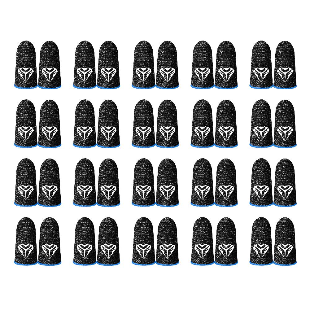 10/20Pairs Mobile Game Finger Cuffs for PUBG Breathable Gaming Finger Sleeve Anti-slip Fingertip Cover Touch Screen Finger Cots