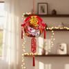 3D New Year Door Decoration Cartoon Spring Festival Ornament Plush Decoration  Home Furnishings
