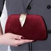 Elegant Black Evening Clutch Timeless Chic Small Bag for Women Perfect Match with Cheongsam Evening Gown Banquet Party Accessory