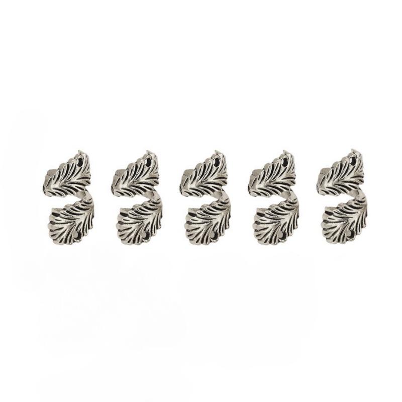 

Заколка для волос в стиле «богемный металл» в форме буквы S, ретро-дреды, плетеная заколка для волос, модная повязка для волос в виде конского хвоста