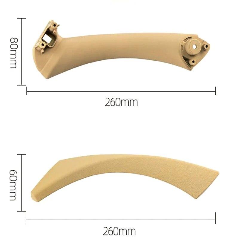 Gray Beige Black Left Right Car Interior Handle Inner Door Armrest Panel Pull Trim Cover For BMW 3 Series E90 E91 328 330 335