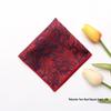 Fazzoletto da Uomo Leier Primavera/Estate: Foulard Quadrato in Jacquard di Poliestere e Seta Tessuto a Colori