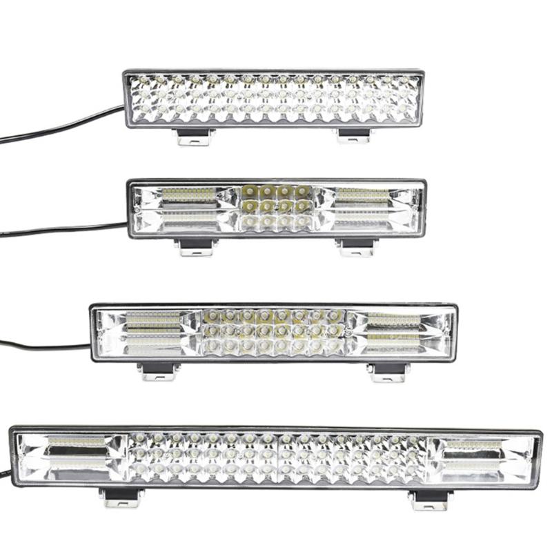 High Power LED Work Light Bar/Switches Wire Waterproof Lighting Universal LED Light System for Motorcycle Car Truck