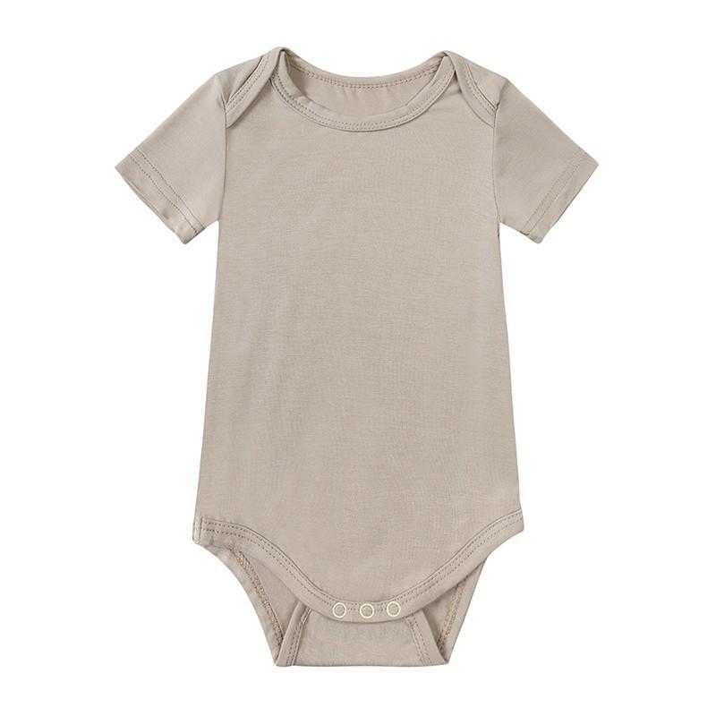 Newborn Summer Romper - Short Sleeve Baby Onesie
