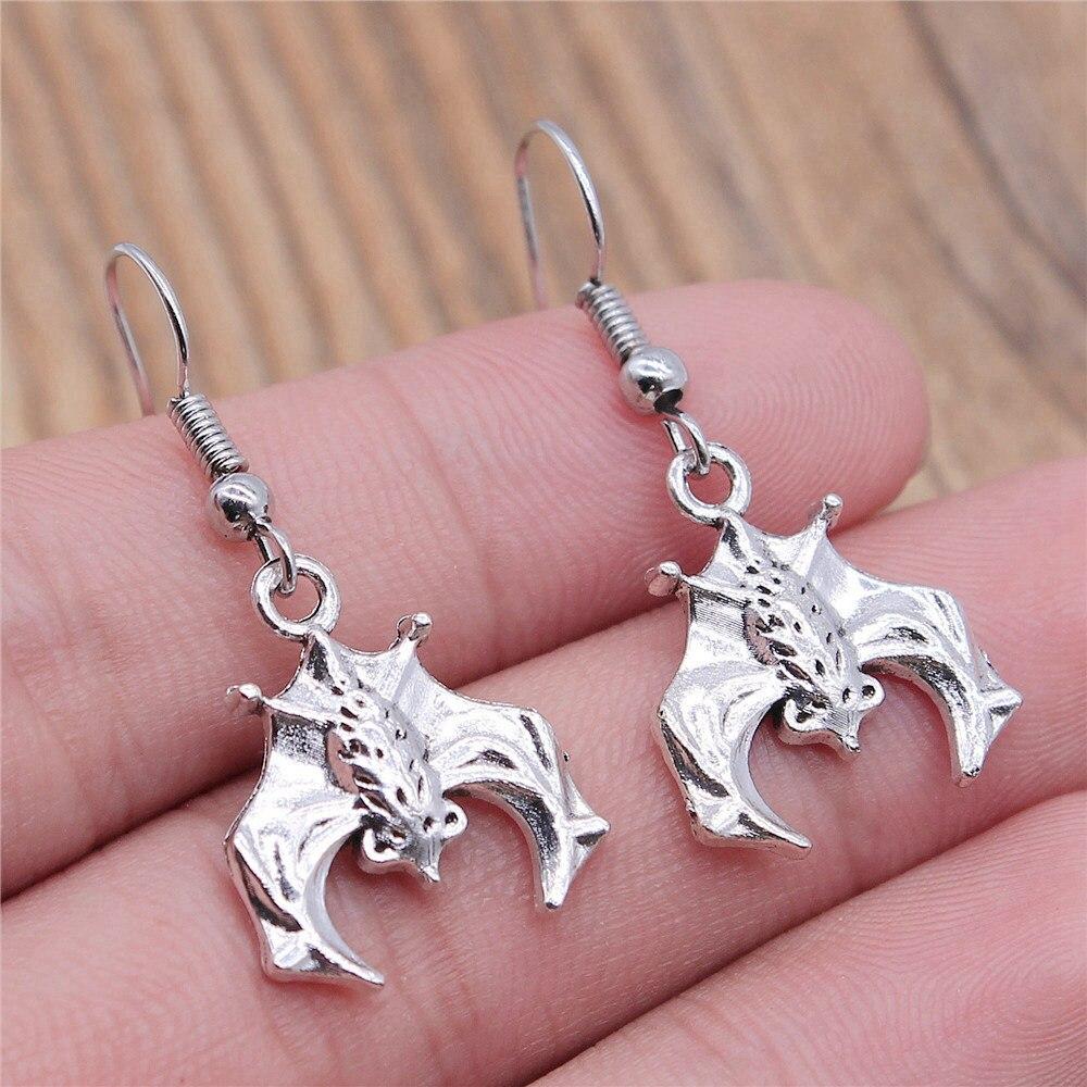 Серьги «Летучая мышь-паук», принадлежности для изготовления ювелирных изделий, новые модные украшения ручной работы
