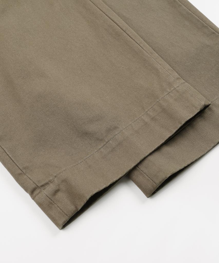 FRIZMWORKS Washed Officer Chino Pants _ Mud
