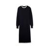 Autumn and Winter with Coat Medium and Long Bottom Skirt Spring and Autumn New Knee-length Knitted Dress