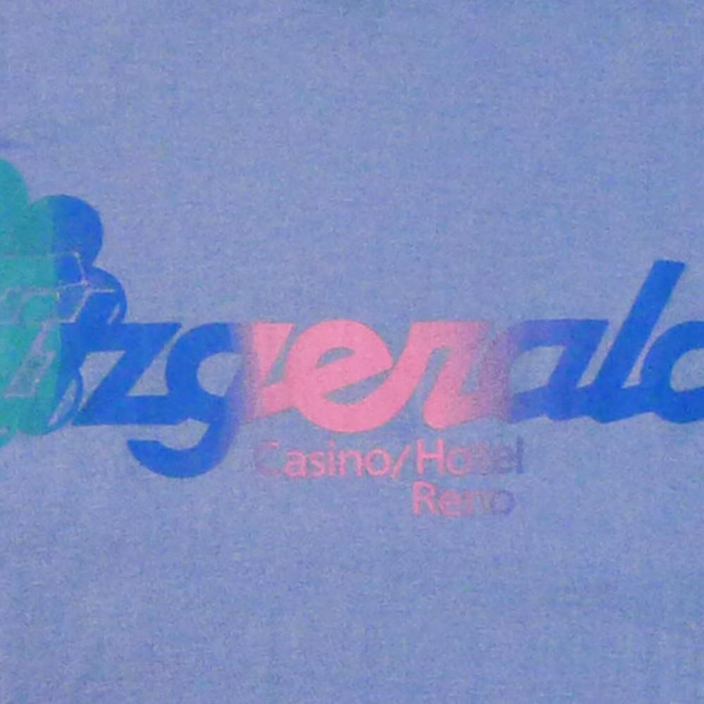 Vintage 80s Fitzgeralds Casino Hotel Reno Nevada TShirt Unisex T-Shirt XXXXL