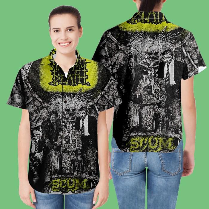Napalm Death Scum Hawaiian Shirt Unisex T-Shirt XXXL