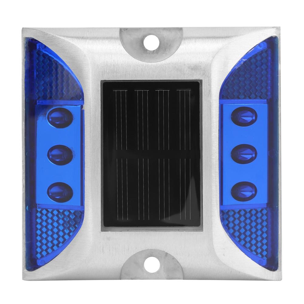 Ground Lights LED Solar Power Ground Marker Lights Waterproof Outdoor Driveway Road Highway Spike Lamp Solar Power Ground Light