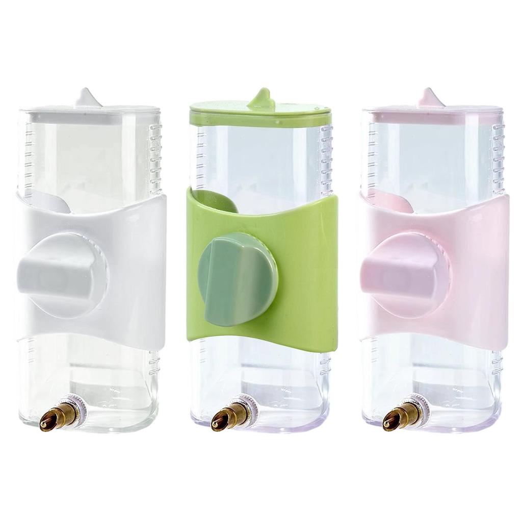 Bird Drinker Parrot Waterer Pet Bird Feeding Tools Heavy Duty Convenient Bird Water Feeder Less Mess for Small Pet Lovebirds