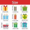 24pcs Merry Christmas Cupcake Toppers Santa Claus Snowman Pattern Cake Toppers Pick for Christmas Party Dessert Baking Decor