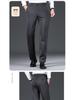 Men's High-Quality Mulberry Silk Business Casual Pants – Non-Iron, Elastic, Straight Leg for Spring/Summer