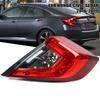 Kompatibel mit 16-19 Honda Civic: Innere und äußere hintere Schlussleuchten, Bremslichter, Blinker, Rückfahrlichter.