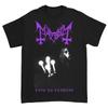 Summer Men's 100% Cotton Norwegian Band Black Metal Rock Retro Punk Street Style T-shirt Short-sleeved Top
