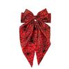 Gothic Spider Web Hair Bow Spring Clip Halloween Scrunchie Fashion Pumpkin Hair Clip  Cosplay