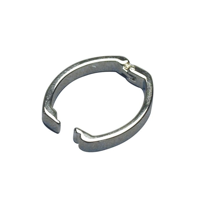 Clasp for Chain Clip, Silver, 25x20mm, 1 Pc