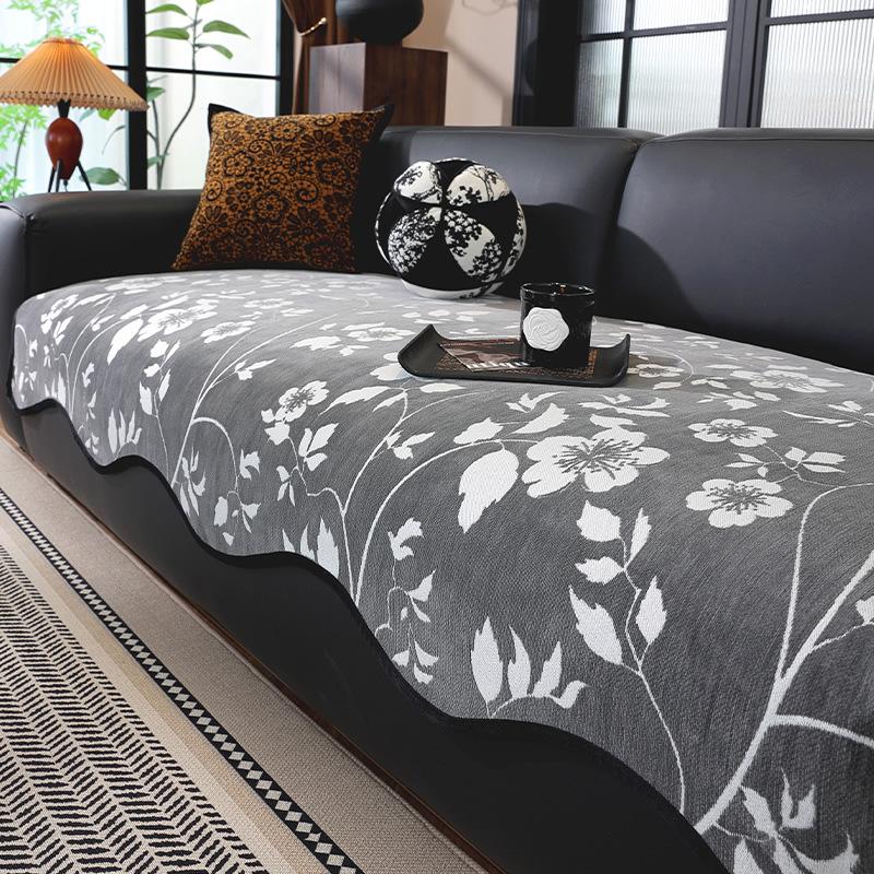 

Special-Shaped Retro Wind Branch Sofa Cushion Light Luxury High-Grade Non-Slip Sofa Seat Cushion Four-Season Universal Sofa Cover Sofa 90*70cm