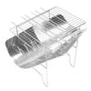 Folding Camping Barbecue Rack Rust Proof Light Portable Stainless Steel Barbecue Grill for Outdoor Outings Hiking