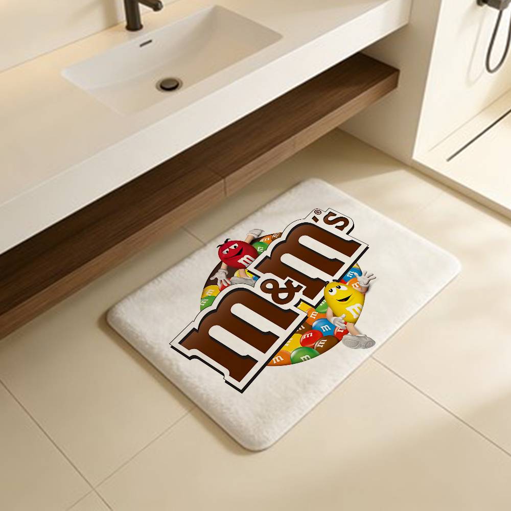 

Candy C-Chocolate MMS Kitchen Mat Kids Room Bedroom Decoration Balcony Anti-Slip Doormat Living Room Alfombra 40x60cm