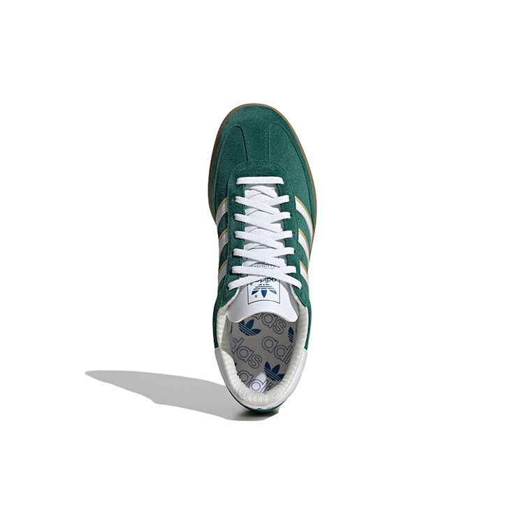 adidas Hand 2 Collegiate Green Unisex Sneaker Schuhe-Weiß Matt-Gold ID2114