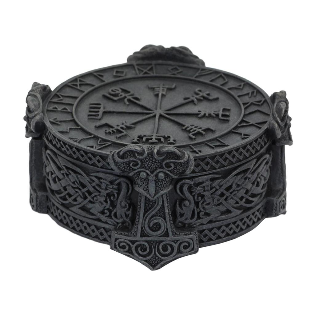 Jewelry Storage Box Holder Viking for Centerpiece Collectible Adornment
