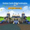 Large Outdoor Castle Slide and Swing Set for Parks and Communities