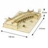 Nihonbashi 3D Wooden Puzzle DIY Craft Kit for Kids and Adults Alike Educational Toys for Boys and Girls Wooden Puzzles That Make Great 3D Art and