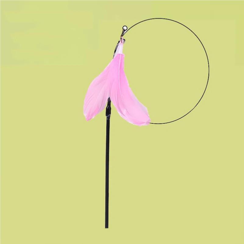 

New Strong Suction Cup Cat Teaser With Bell Long Rod Detachable Cat Self-Entertainment Toy (As shown-19305)-