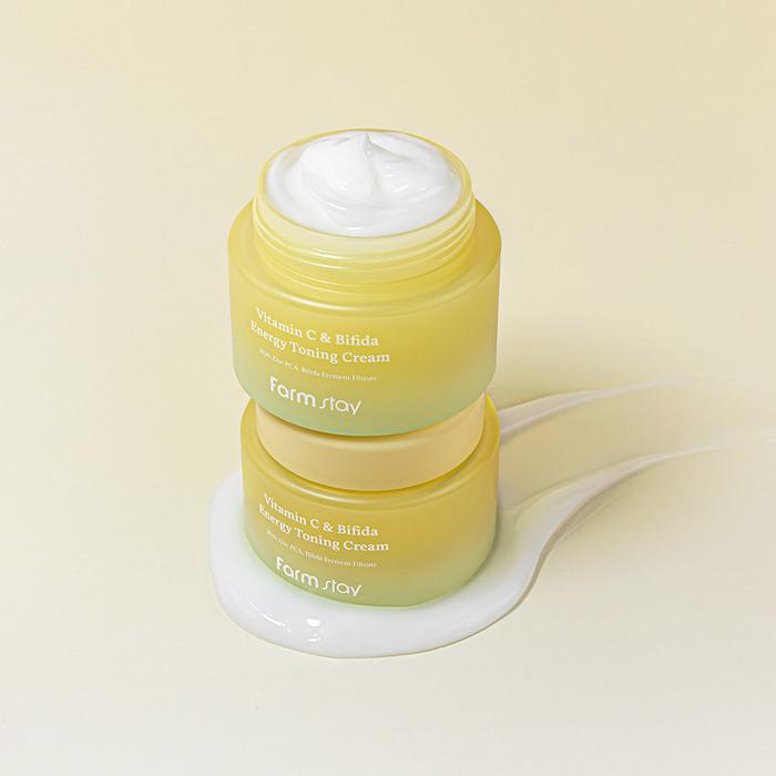 [Farmstay] Vitamin C & Bifida Energy Toning Cream 100ml
