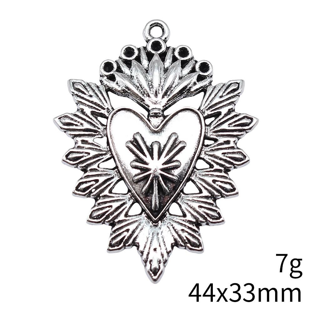 Christmas Decorations Charms Jewelry Gothic Style Peach Heart Charms Pendant Items Craft Pendants