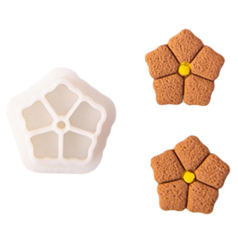 Clay Cutter Leaf Flower Shape Clay Earring Molds for Earrings Making Clay Earring Cutter Tool for Jewelry Making