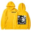 Rapper Hooded Sweatshirt for Men Stylish Oversized Hip-hop Sweatshirt Vintage Loose Hoodie, Streetwear