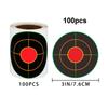 Self Adhesive Splash Shooting Target Paper Square Shape for Portable Outdoor Hunting Training Practice
