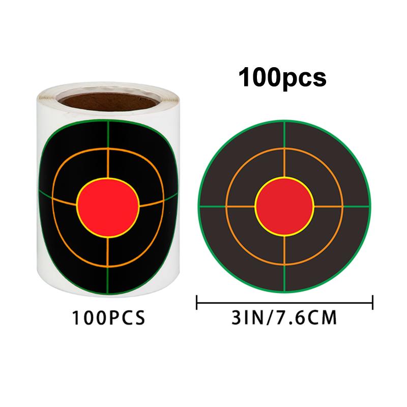 Self Adhesive Splash Shooting Target Paper Square Shape for Portable Outdoor Hunting Training Practice