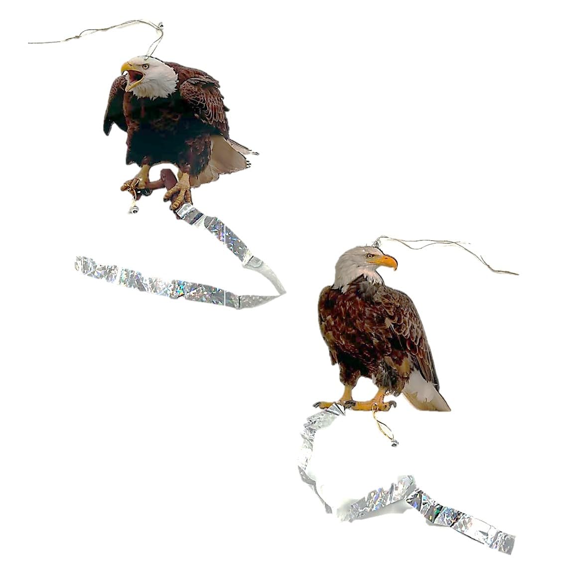 

ST TS Bird Realistic Bird Pest Field 1 Type Repellent, Eagle, Raptor, Owl, Sparrow, Pigeon, Crow, Control, Balcony, Garden, (Type + 2)