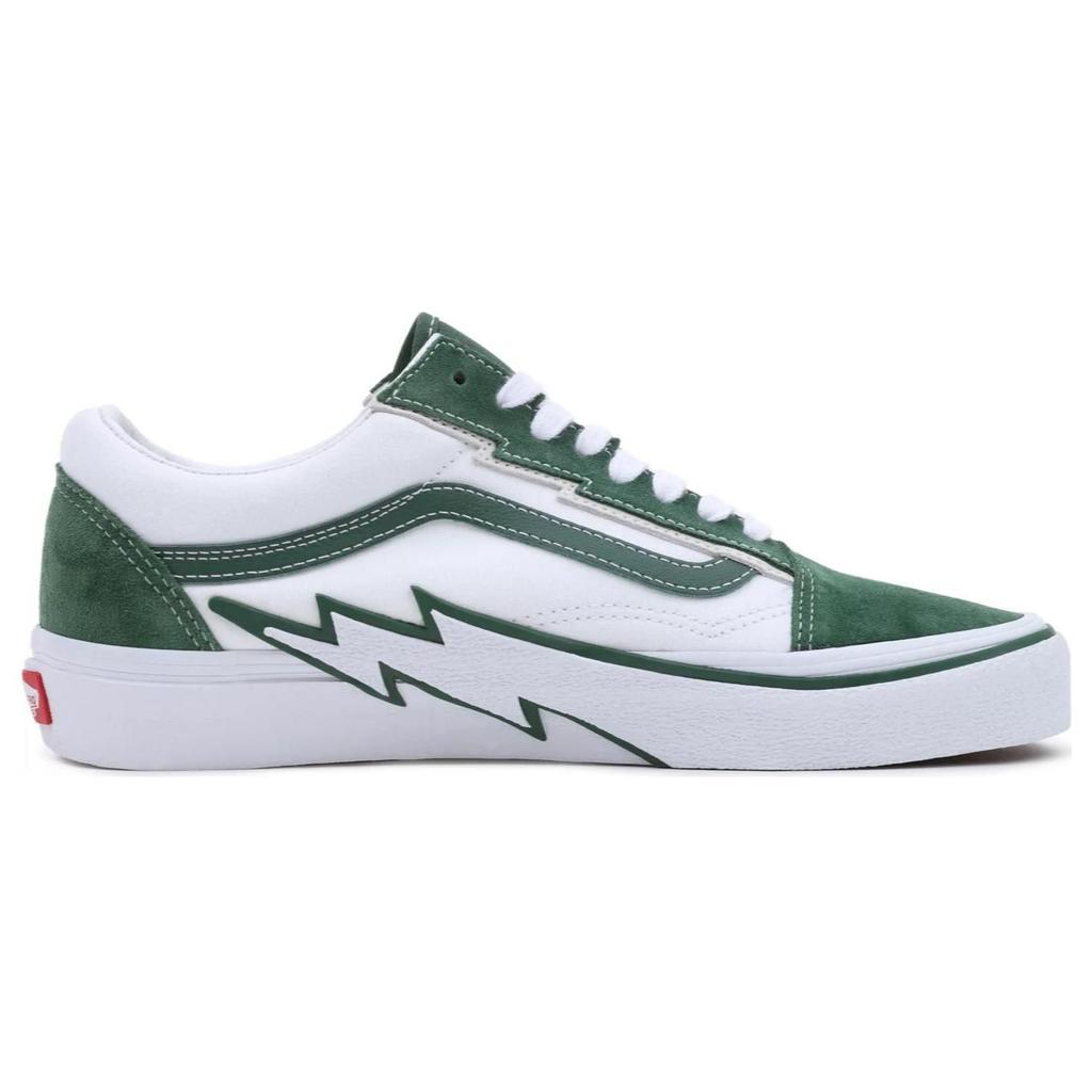 Vans Old Skool Bolt - Green Unisex Sneakers True-White VN0009Q5BGN