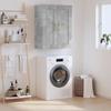 Wall Cabinet Concrete Grey 69.5 x 34 x 90 cm Particleboard