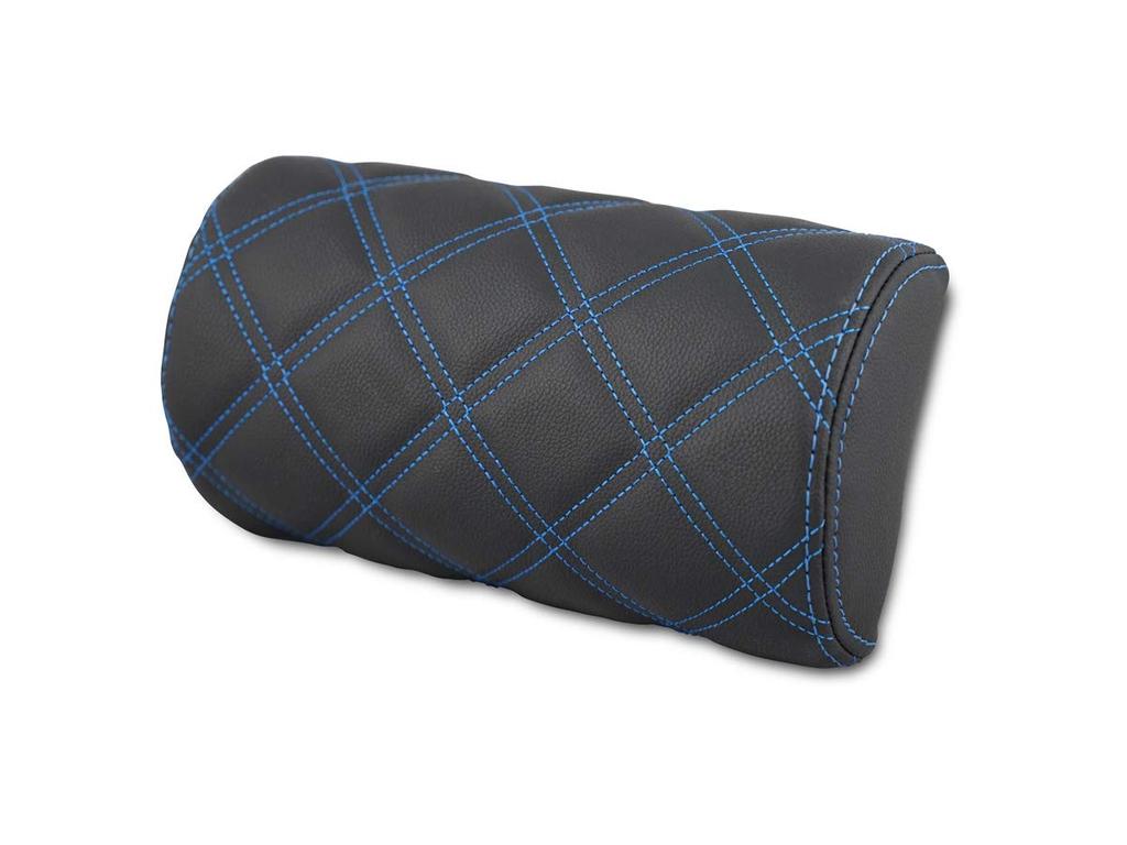 Neck Pads and Pillows of for Toyota Regius 200 Series TRISTAR'S (Set 2) Hiace, Ace, (1st-8th Generation, S-GL, Etc.) (Blue Stitching)