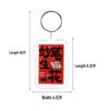 Cultural Creative Double-Sided Motivational Keychain: Kindergarten Rewards, Graduation Gifts, Backpack Pendants
