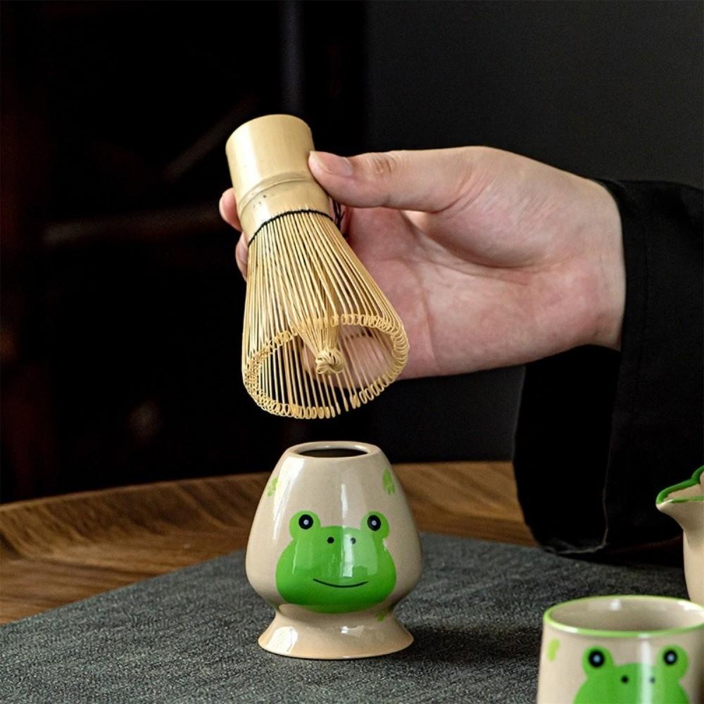 Ceramic Matcha Whisk Holder Cartoon Whisk Holder Japanese Matcha Whisk Container  Home Teahouse