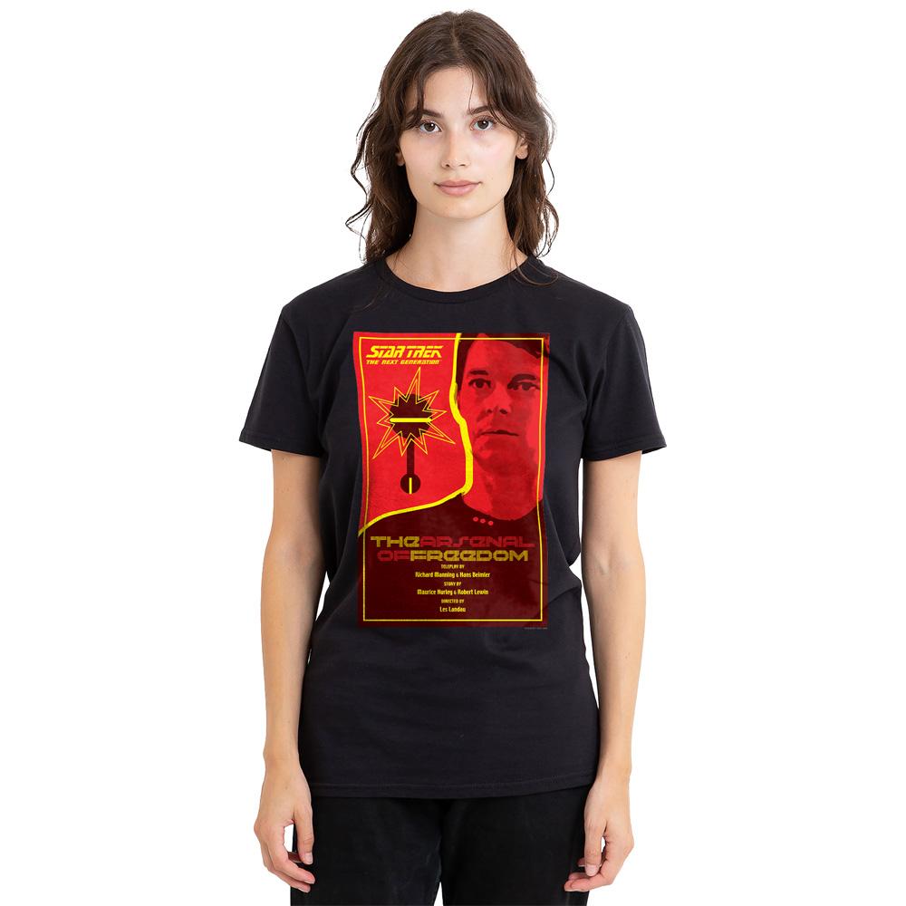 STAR TREK Unisex Adult The Next Generation Season 1 Episode 21 T-Shirt
