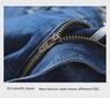 Men's Trendy High-Waist Loose-Fit Straight Jeans - Slim & Tall Sizes for Spring/Summer